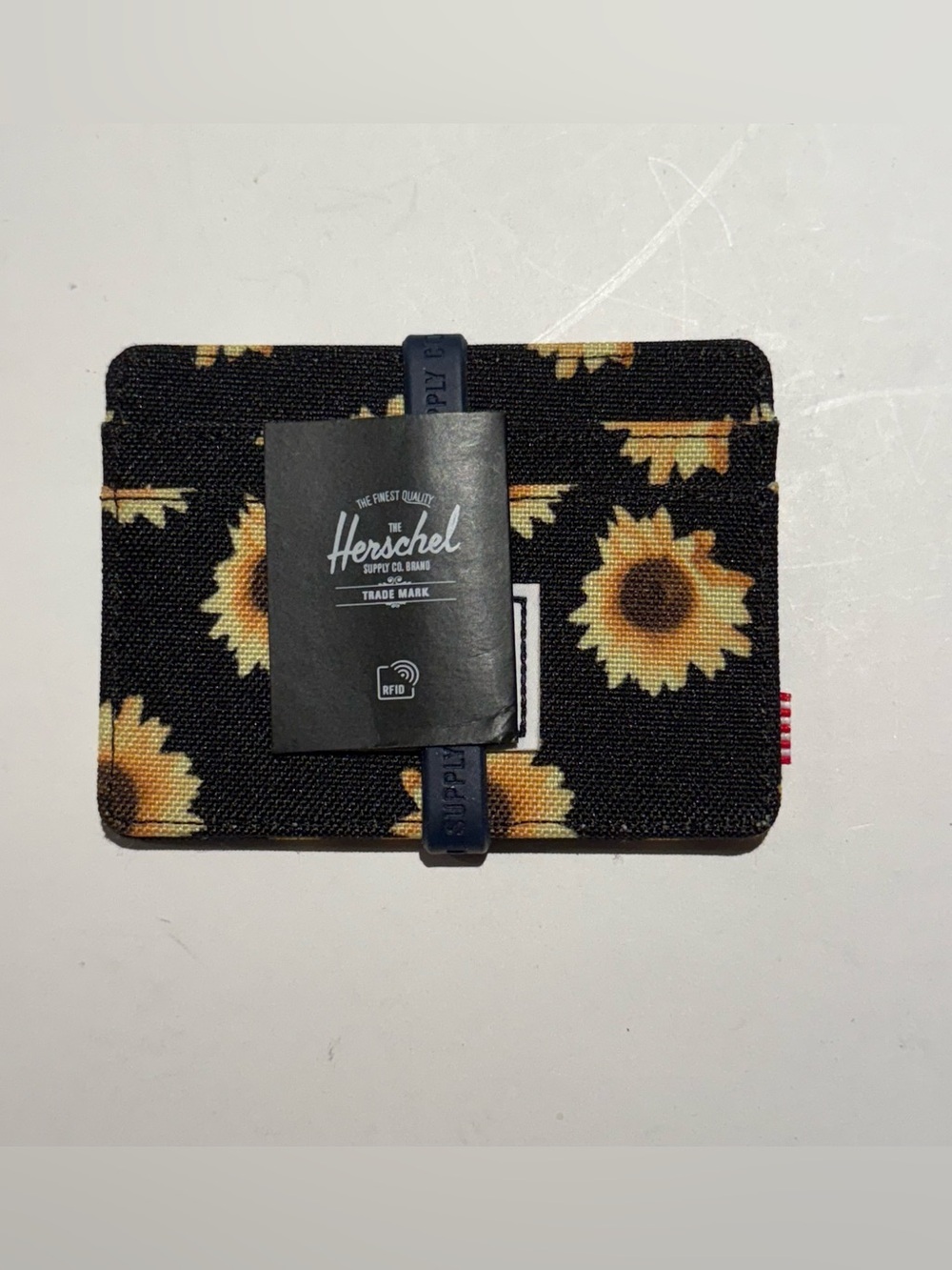 Herschel Supply Company Sunflower Card Holder Wallet